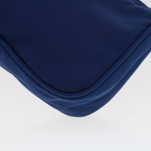 PRADA Accessory Pouch Nylon Blue Auth 44146 - Picture 9 of 16